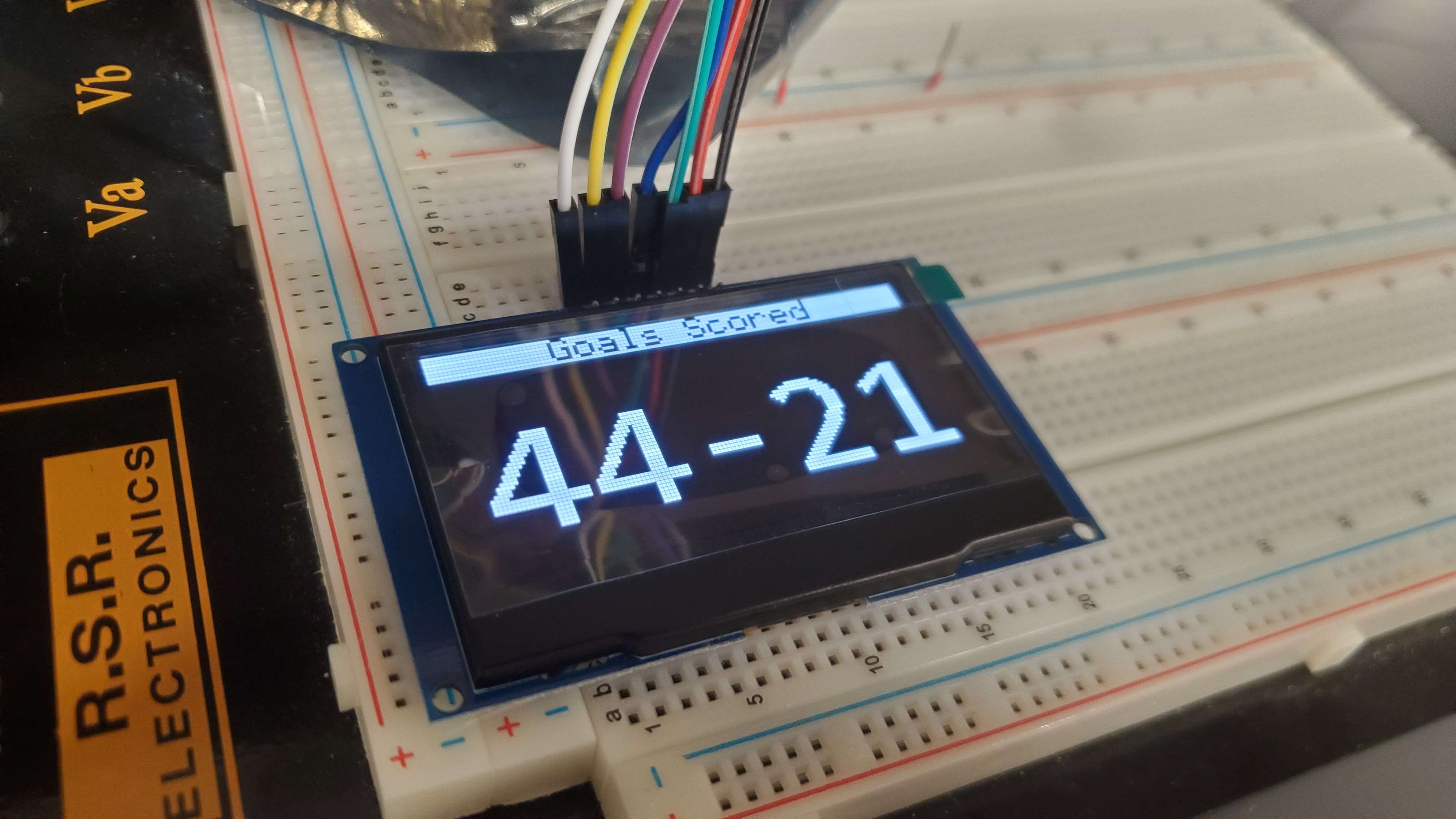 Score Tracking Display